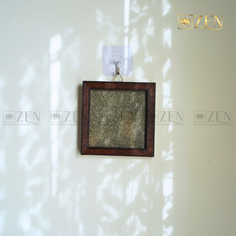 Pyrite Dust Plate | The Zen Crystals