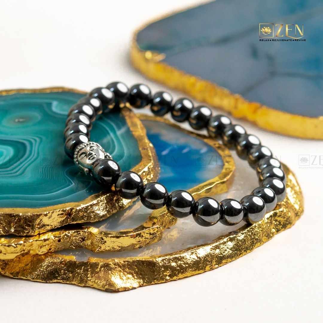 Zen Hematite Bracelet For Strength - The Zen Crystals