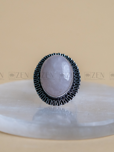 Rose Quartz Ring The Zen Crystals