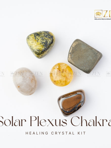Solar Plexus Chakra Healing Crystal Kit | THE ZEN CRYSTALS