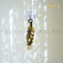 Selenite Black Tourmaline Wall Hanging | The Zen Crystals