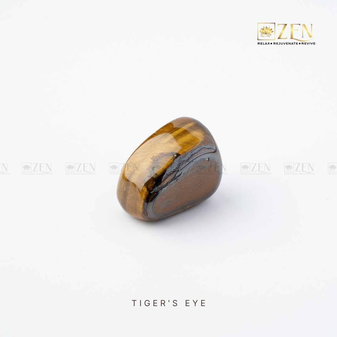 TIGER EYE TUMBLE | THE ZEN CRYSTALS