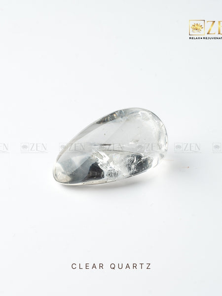 CLEAR QUARTZ TUMBLE | THE ZEN CRYSTALS