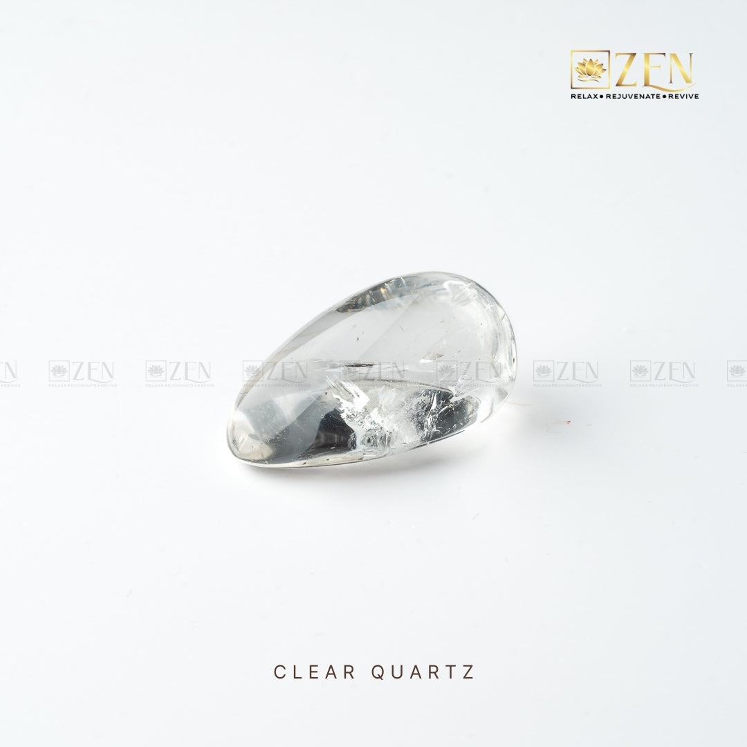 CLEAR QUARTZ TUMBLE | THE ZEN CRYSTALS