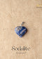 SODALITE MINI HEART Pendant | the zen crystals