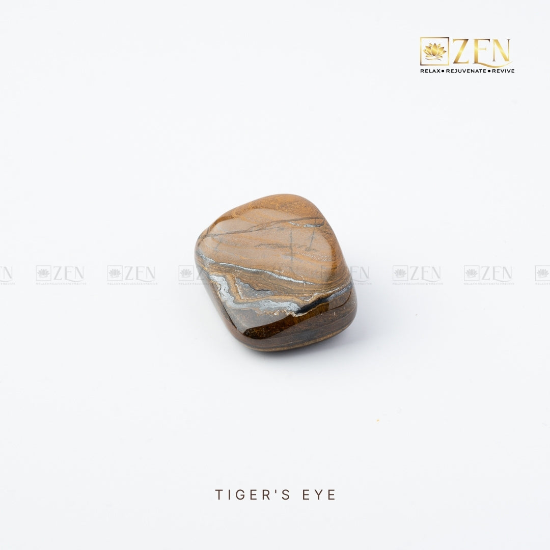 TIGER EYE TUMBLE | THE ZEN CRYSTALS