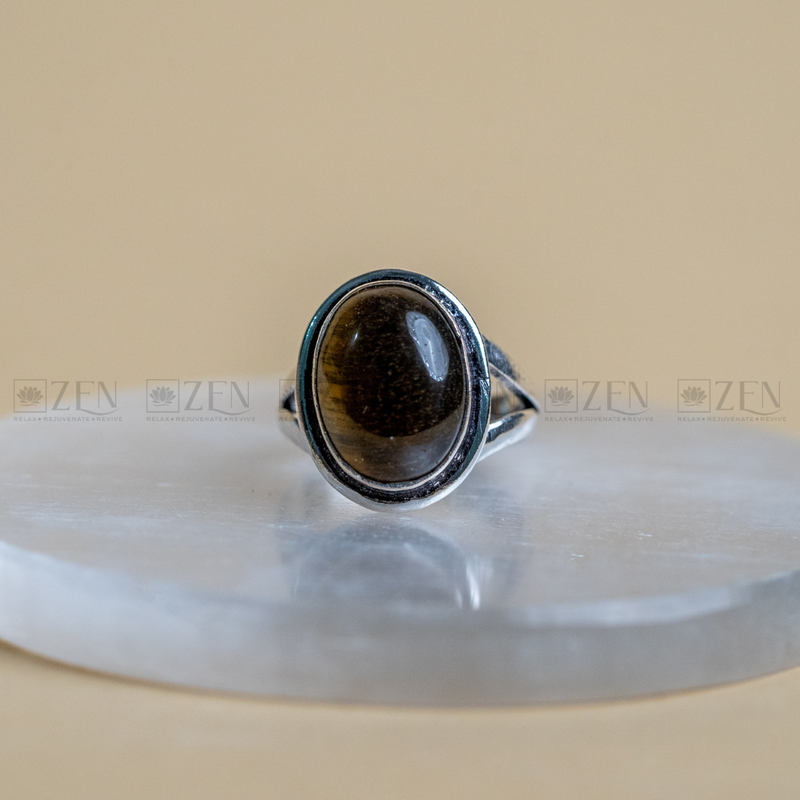 the zen crystals tiger eye ring
