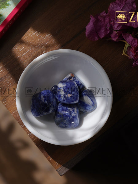 Lapis Lazuli Tumbled Stone | The Zen Crystals