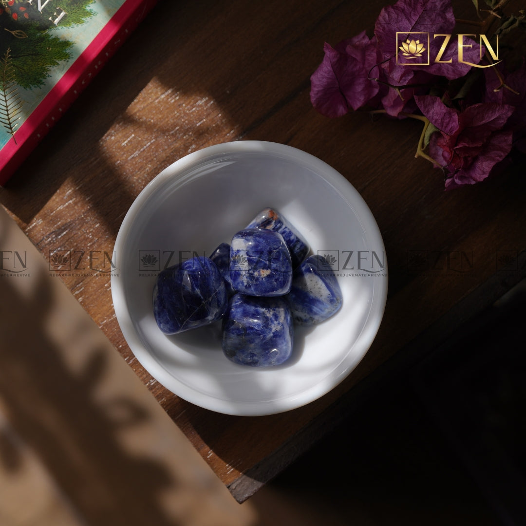 Lapis Lazuli Tumbled Stone | The Zen Crystals