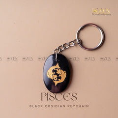 PISCES ZODIAC KEYCHAIN | THE ZEN CRYSTALS