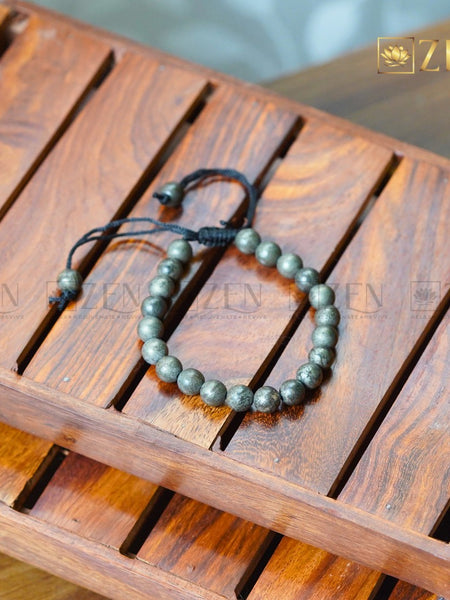 Free Size Pyrite Bracelet | The Zen Crystals