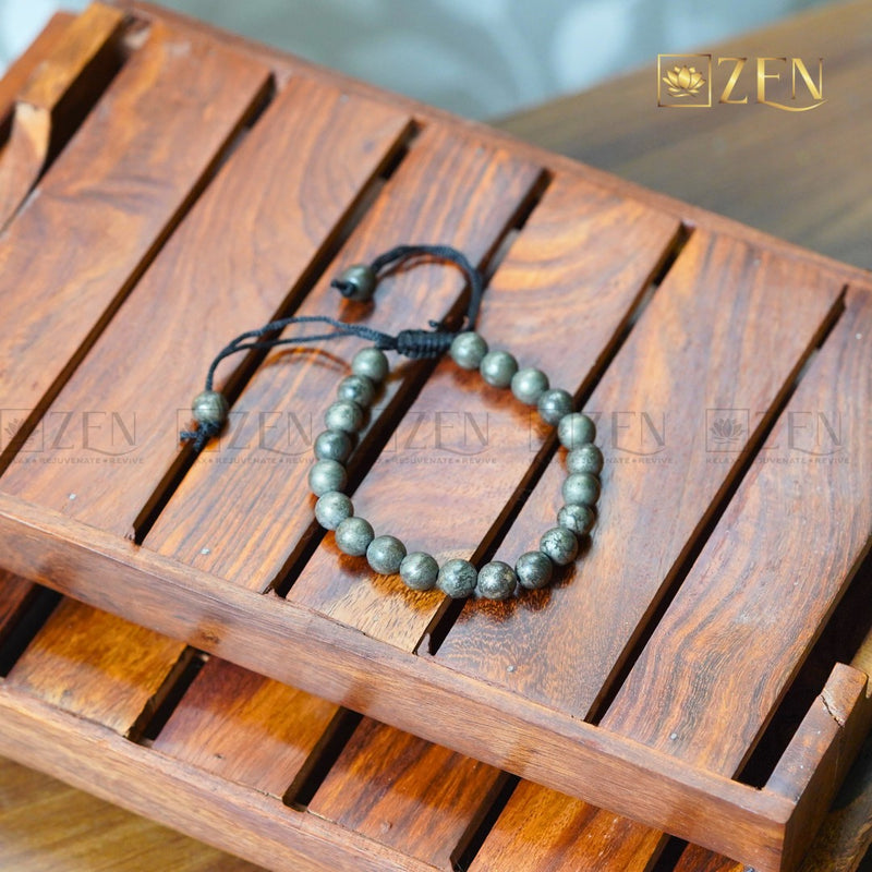 Free Size Pyrite Bracelet | The Zen Crystals