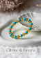 Citrine & Firoza Combination Bracelet | The Zen Crystals