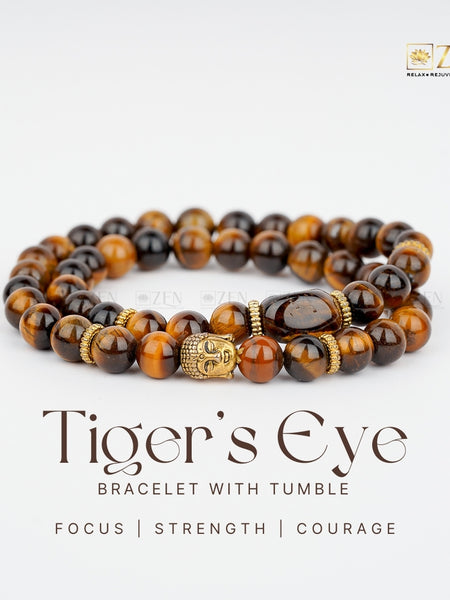 Tiger Eye Bracelet | The Zen Crystals