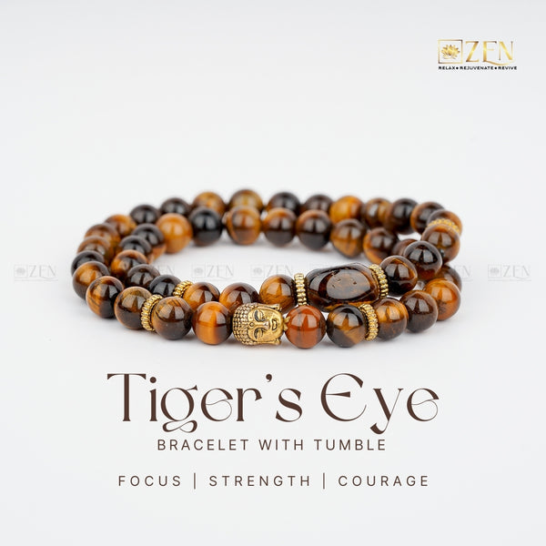 Tiger Eye Bracelet | The Zen Crystals