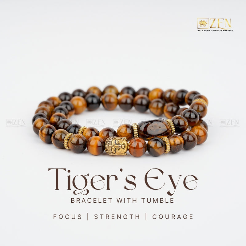 Tiger Eye Bracelet | The Zen Crystals