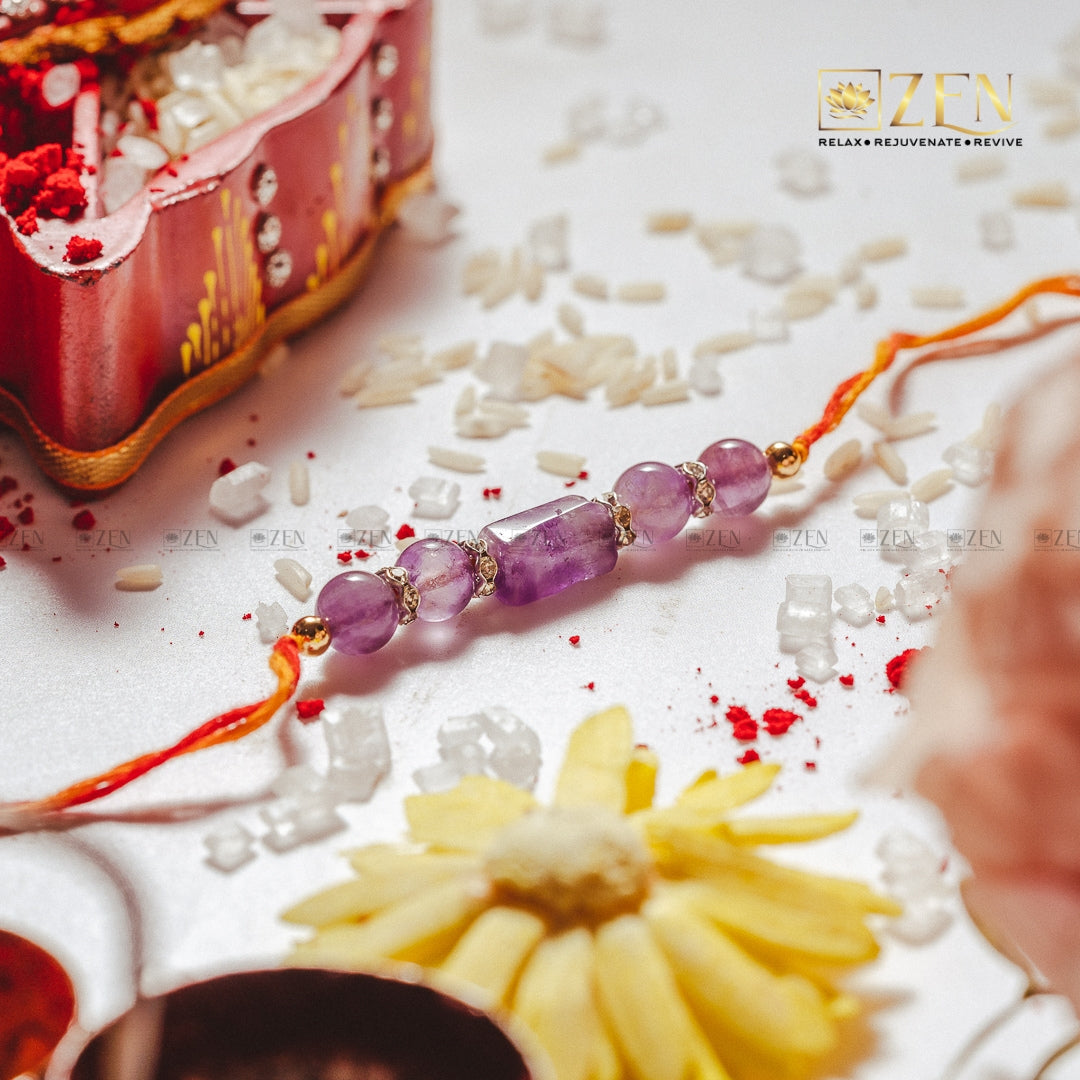 Amethyst Rakhi | The Zen Crystals