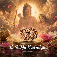 13 mukhi rudraksha from nepal