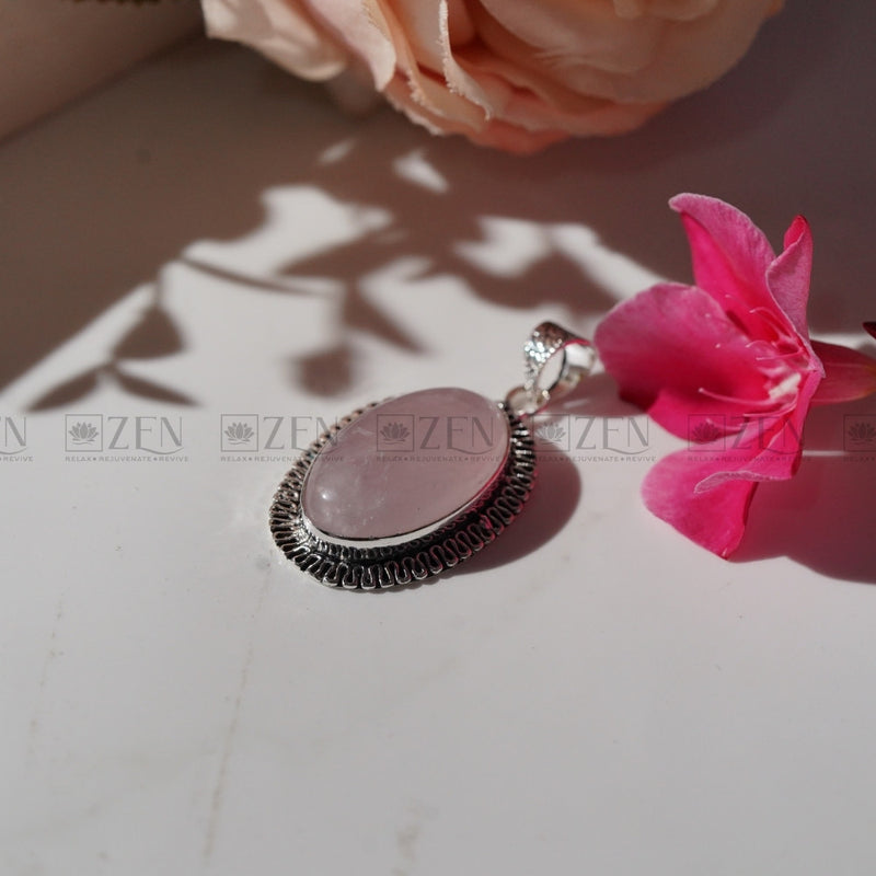 Rose pendant The zen crystals