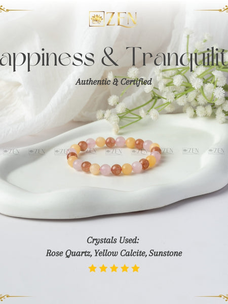 Bracelet for Happiness | The zen crystals