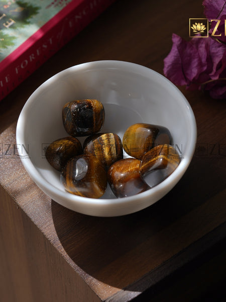 Tiger Eye Tumbles | The Zen Crystals
