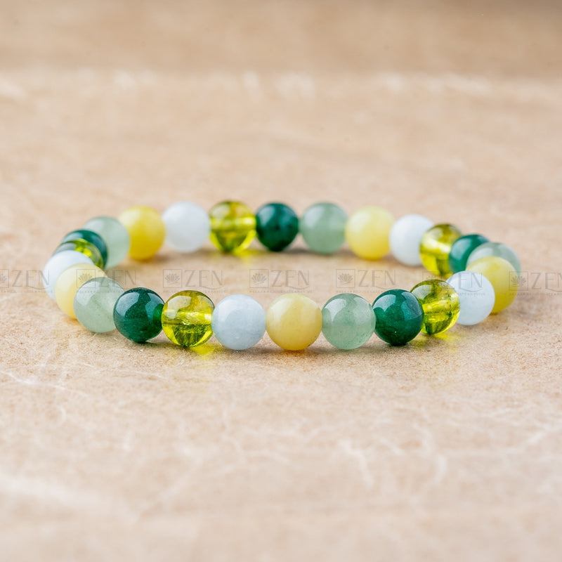 Ruling Number 5 Bracelet | the zen crystals