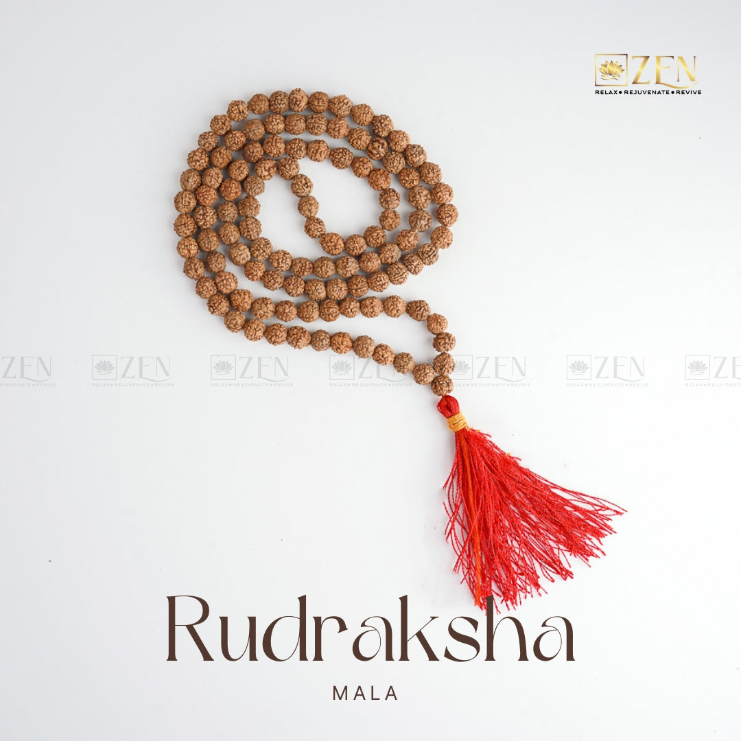 Rudraksha Mala | The Zen Crystals
