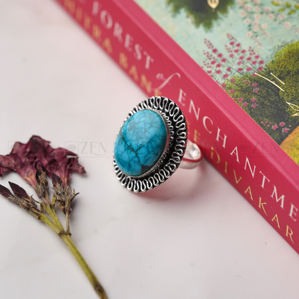 Encourages Creativity Feroza Stone Turquoise Bracelet