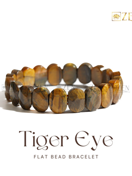 Tiger Eye Faceted Bracelet | The Zen Crystals