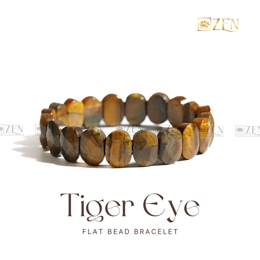 Tiger Eye Faceted Bracelet | The Zen Crystals