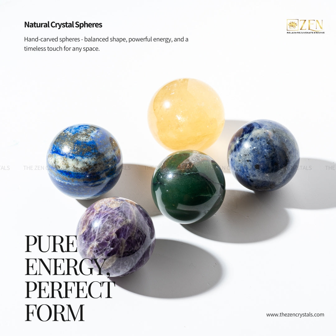 Crystal Sphere: Enhance Space and Energy Flow | The Zen Crystals