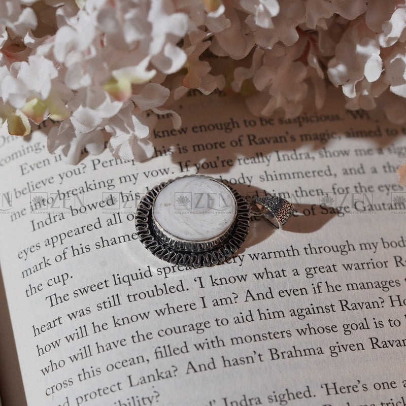 Gomti Chakra Pendant The Zen Crystals