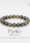 Pyrite Bracelet 10MM | The Zen Crystals