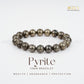Pyrite Bracelet 10MM | The Zen Crystals