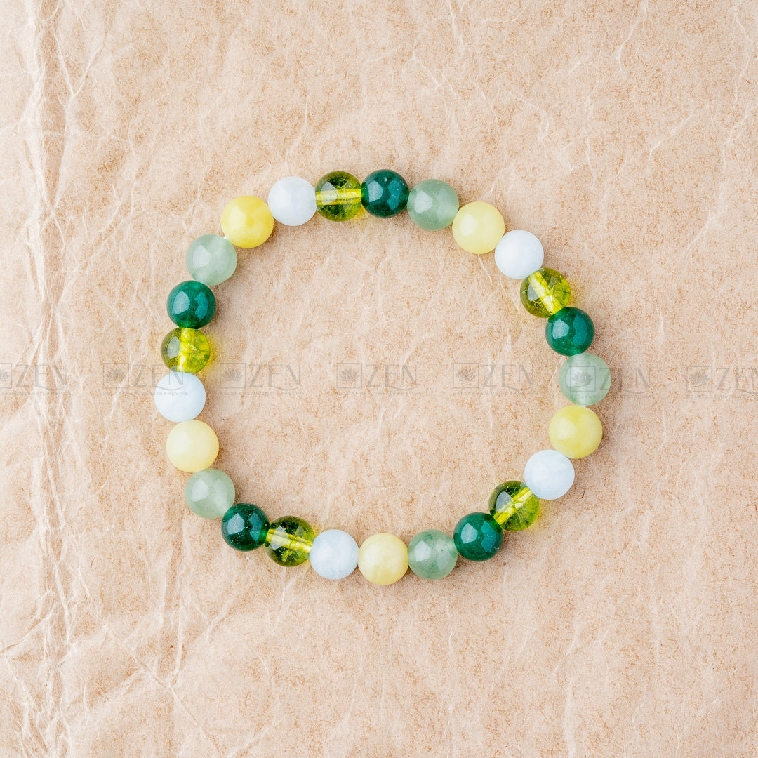 Ruling Number 5 Bracelet | the zen crystals