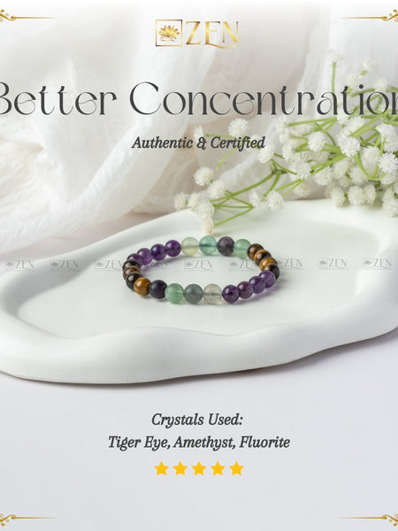 Better Concentration bracelet |The zen crystals