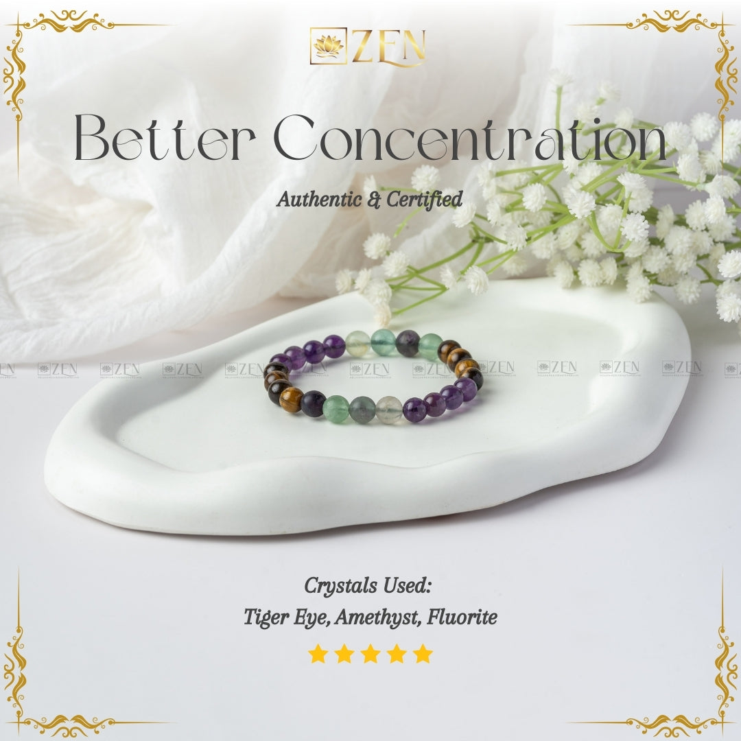 Better Concentration bracelet |The zen crystals
