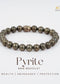 Pyrite Bracelet 8MM | The Zen Crystals