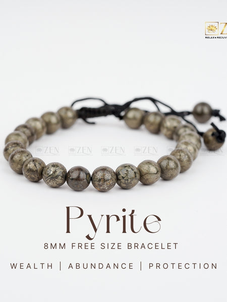 Pyrite bracelet | The Zen Crystals