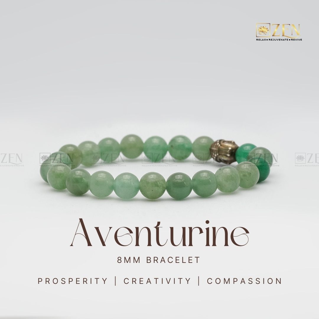 Aventurine 8mm Bracelet | The Zen Crystals