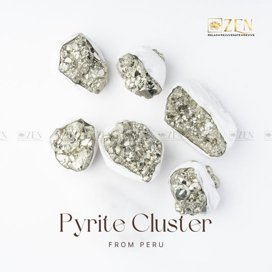 Peruvian Pyrite Cluster | the zen crystals