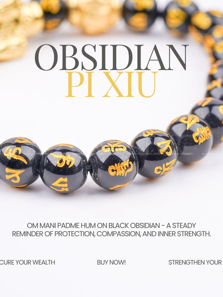 om mani padme hum bracelet