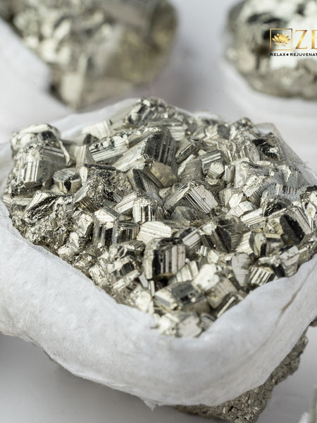 Peruvian Pyrite Cluster | the zen crystals