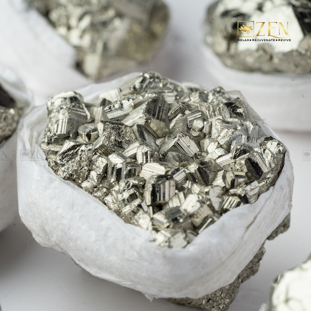 Peruvian Pyrite Cluster | the zen crystals