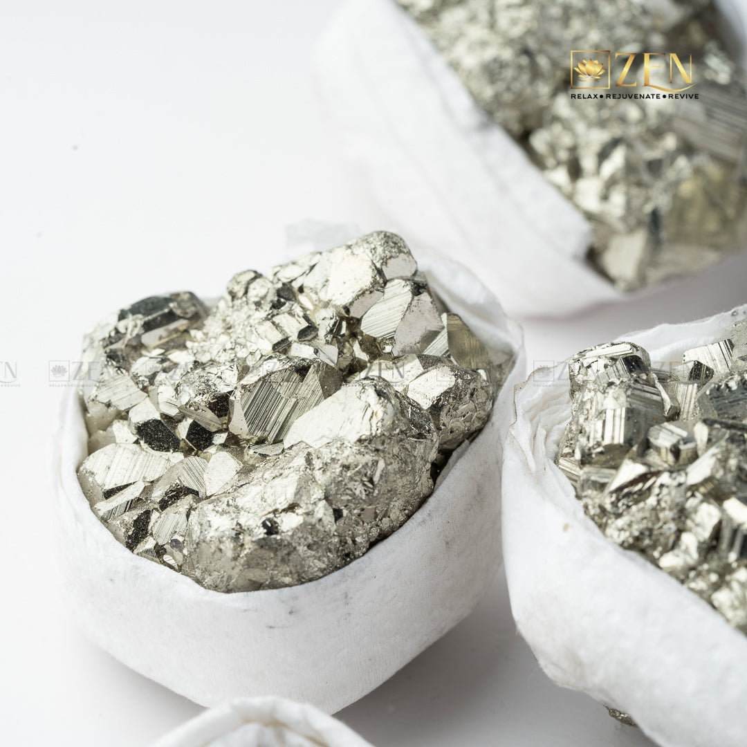 Peruvian Pyrite Cluster | the zen crystals