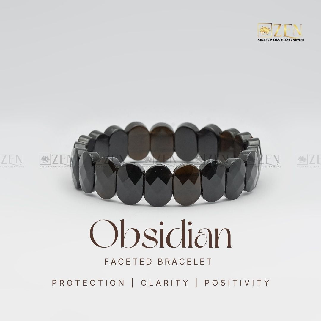 obsidian bracelet | The Zen Crystals