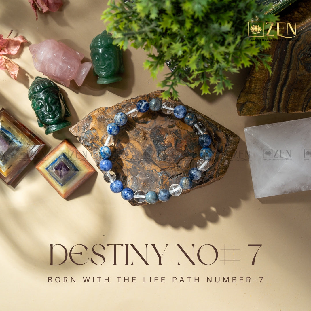 Destiny Number 7 Bracelet | The Zen Crystals