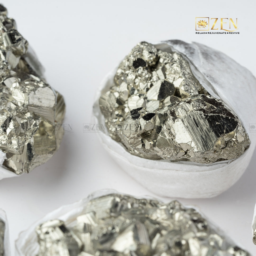 Peruvian Pyrite Cluster | the zen crystals