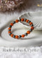 Rudraksha & Pyrite Combination Bracelet | The Zen Crystals