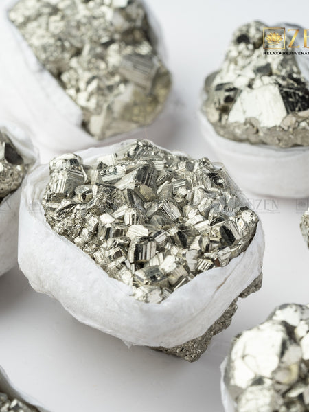 Peruvian Pyrite Cluster | the zen crystals